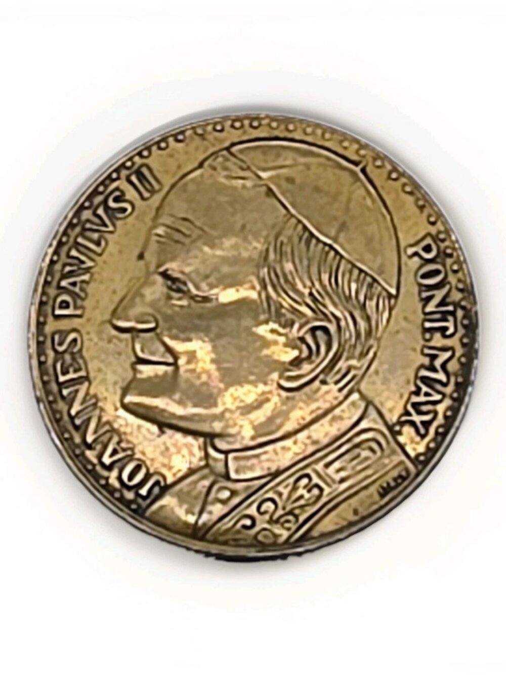 Joannes Paulus Pope John Paul II Pont. Max Souvenir Medal Italy Catholicism